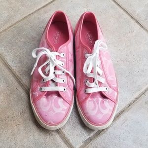 2012 Coach Pink Sneakers